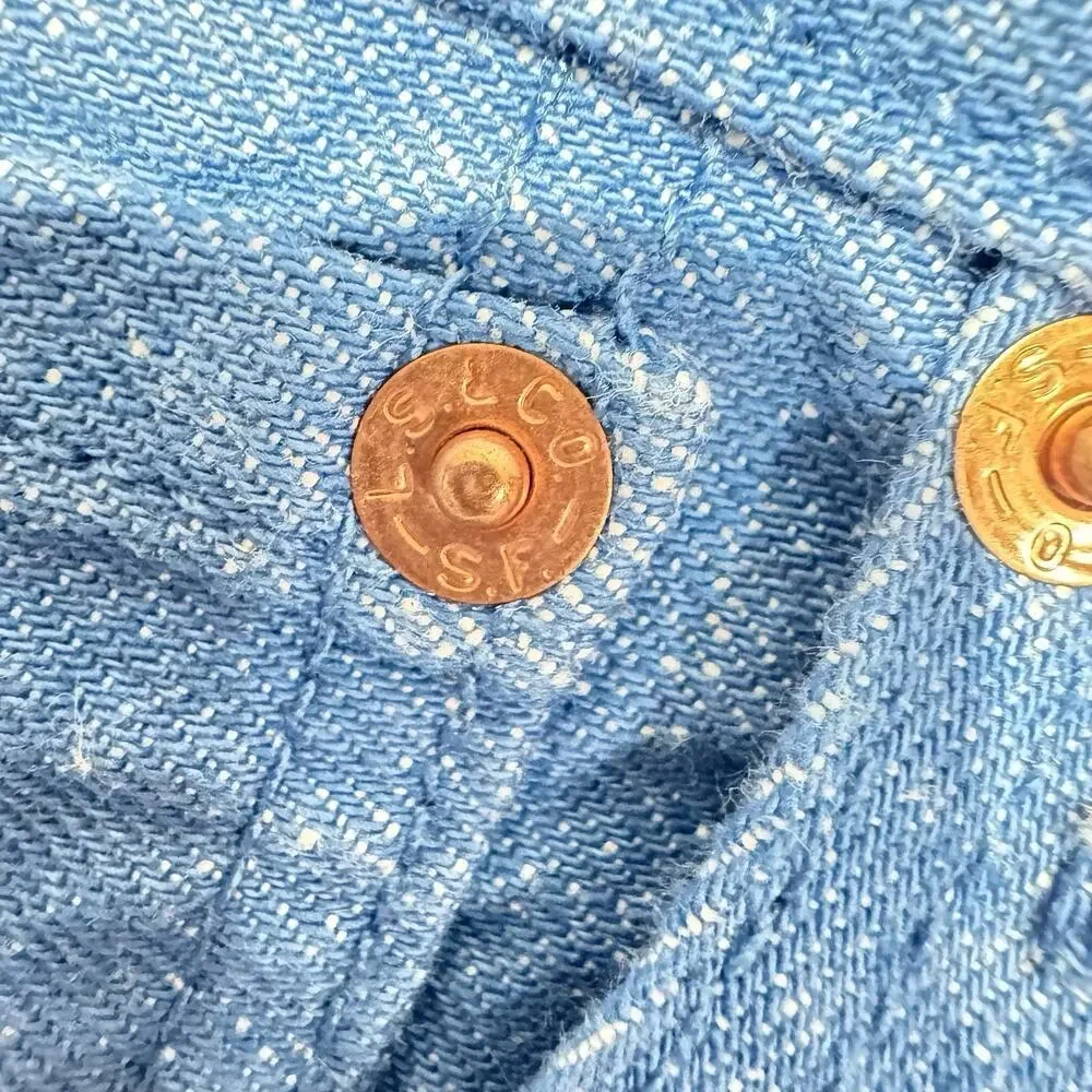 VTG Levi’s Rare Tag Misprint White Oak Series Denim Collector 1032 Made In Mexic